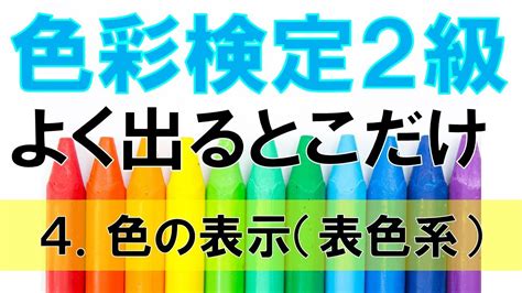 色彩表示|色の表示方法（JIS） 色名・マンセル表色系・XYZ表色系